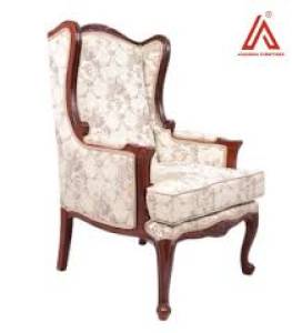 French Provincial Vingback Armchair