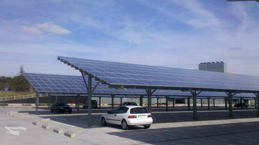 Solar parking