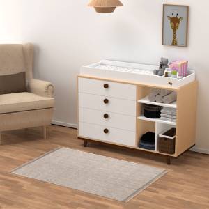 Red Tulip Diaper Changing Station