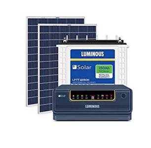 Luminous NXG + Inverter with and Solar Panel
