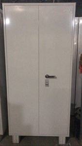 mild steel lockable storage cupboard