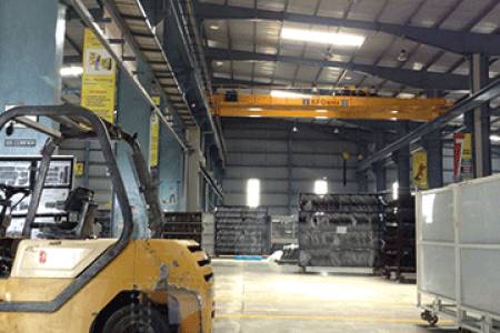 Breaking in a new 1300 Tonne Ferromatic