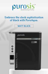 Matt Black Water Purifier