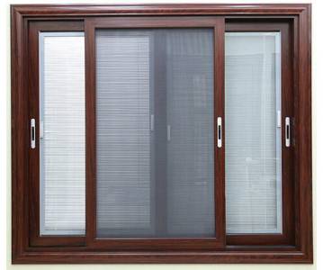 Sliding Windows With Mesh & Grill