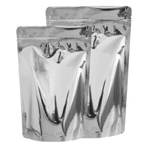 Metallized Standup Zipper