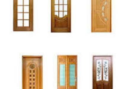 Wood and Glass Panel Doors