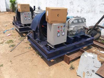 Electric Portable Winch Machine