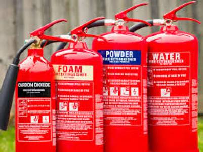 Fire Extinguishers.