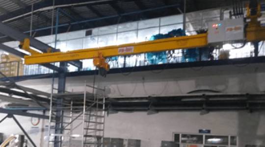 Under Slung Single Grider EOT Crane