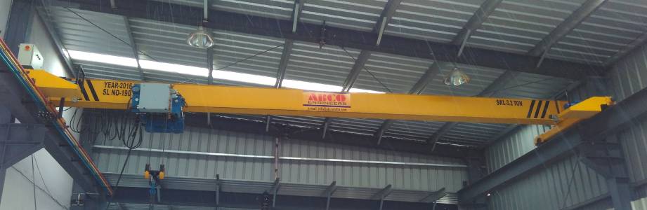 Single Girder EOT Cranes