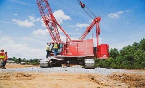 Mobile crane training