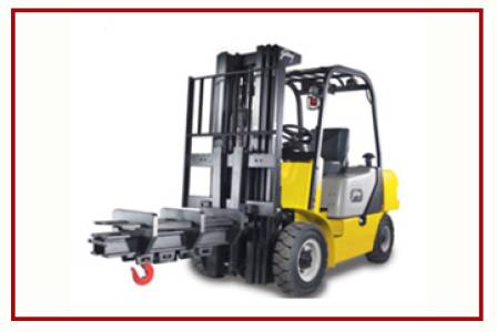 Fork Mounted Crane Attachment