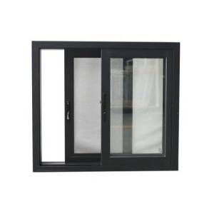 Black Aluminium Sliding Window