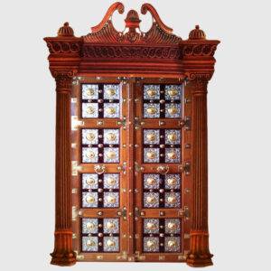 DOOR WITH GRILL