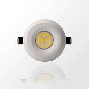 Syska LED 2 Watts Cabinet Spot Lights - Round - Red Colour