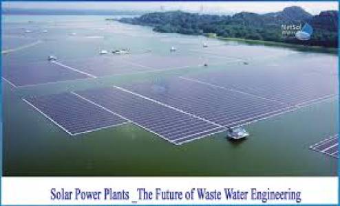 Solar water plant