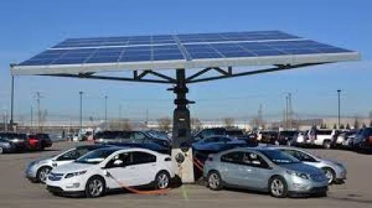Solar EV Charging Station