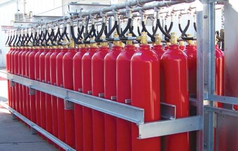 Carbon dioxide CO2 fire systems