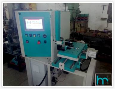 Hex Nut Drilling Plc operated Machine