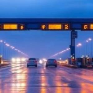 Toll Plaza Canopy Foot over Bridge