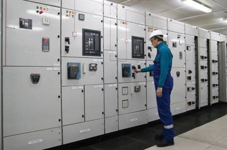 Erection of HT/LT Panels