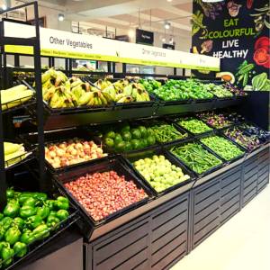 Fruit and Vegetable shop displays Racks