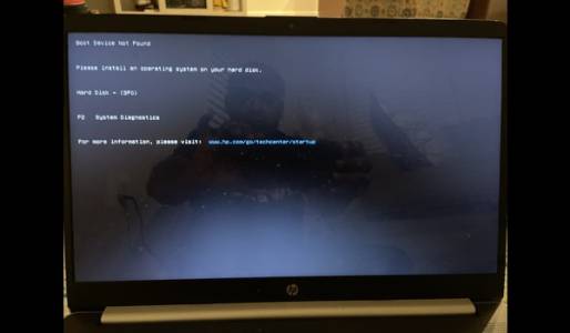 HP Laptop Startup Issue