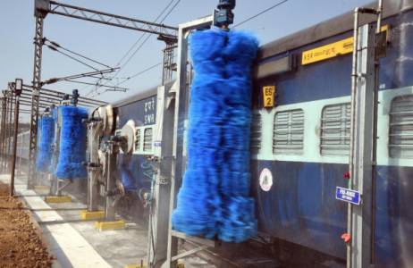 Automatic Train Wash System