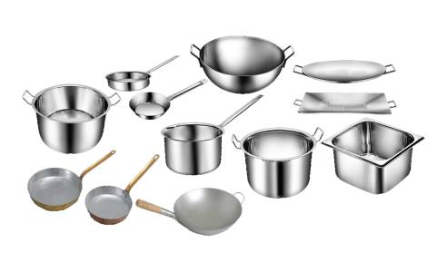 POTS ,PANS  AND ACCESSORIES