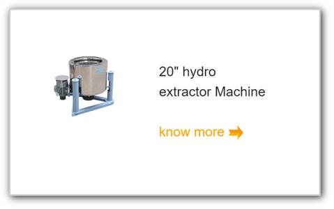 HYDRO EXTRACTOR MACHINE 20