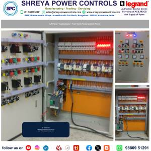 LV Panel - Fuel Tank Pump Control Panel Customized