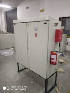 Distribution Panel with Fire Suppression System