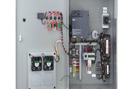 PLC & VFD Control Panel