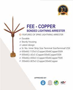 FEE-Copper Bonded Lightning Arrester