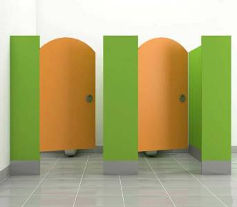 Kids Toilet Cubicles Partition