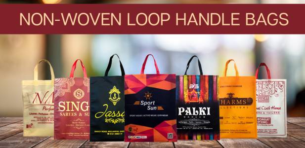 Non Woven Loop Handle bags
