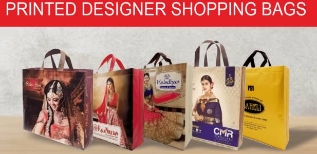Printed Designer Shopping Bags
