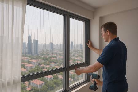 Window Invisible Grill
