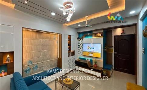 Sophisticated 3 BHK Interior Design