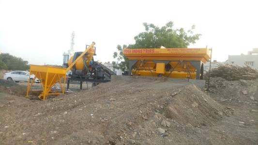 Reversible Concrete Batching Plant