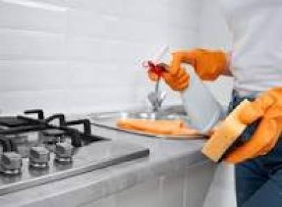 kitchen cleaning