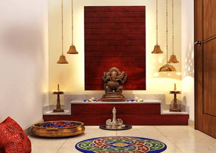 Aluminium Pooja Room