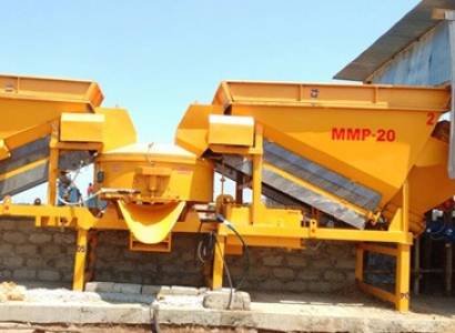 Mobile Concrete Batching