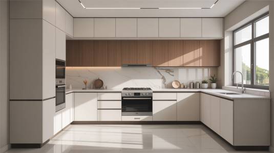 L-Shaped kitchen