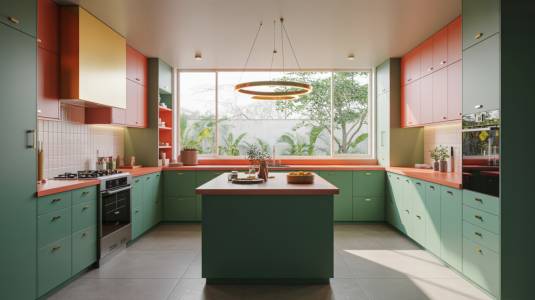 Modular Kitchen-R-Angle